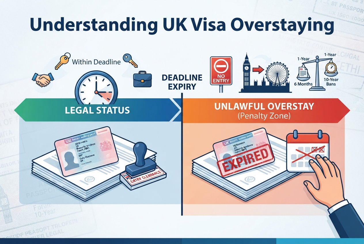 Understanding UK Visa Overstaying: Rules, Refusals, and Re-entry Bans